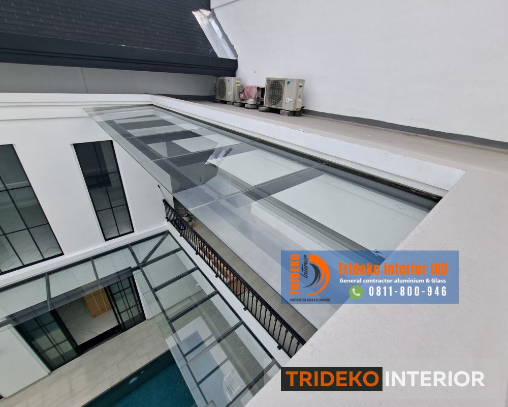 Kontraktor & Aplikator Kanopi Kaca Tempered & Laminated