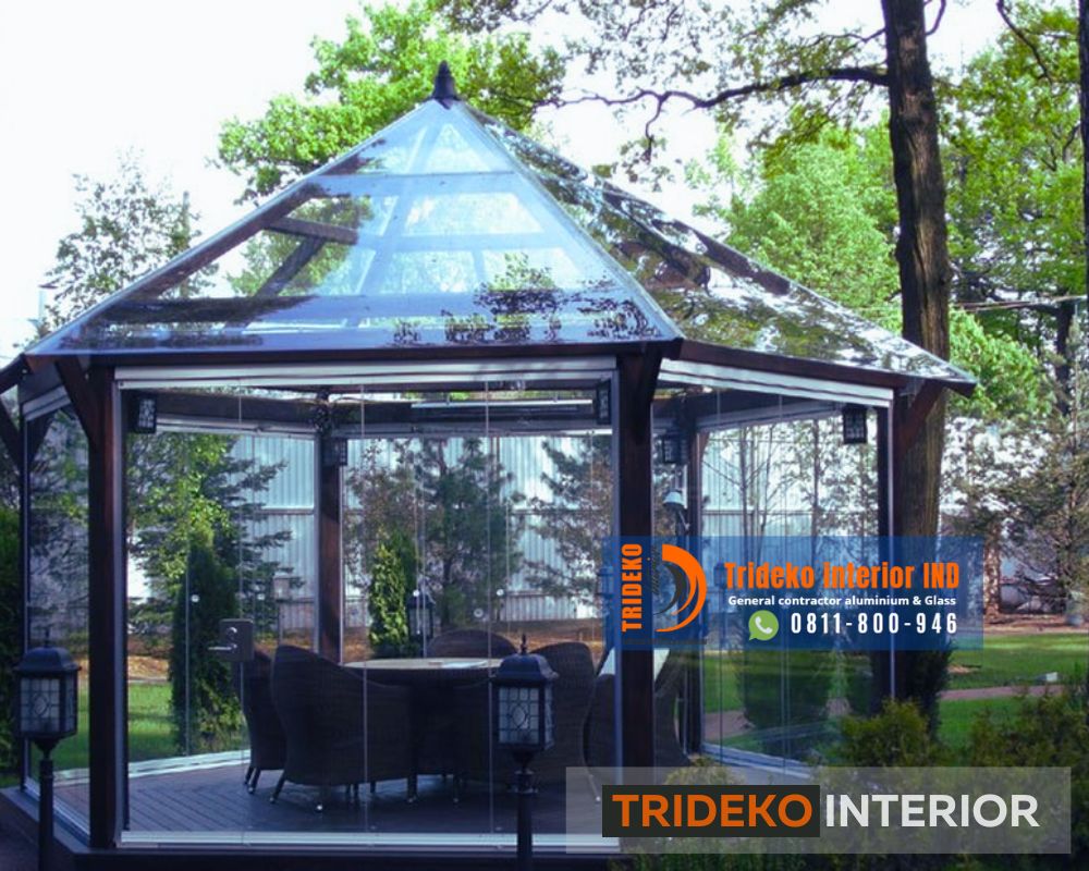Atap Pergola Kaca