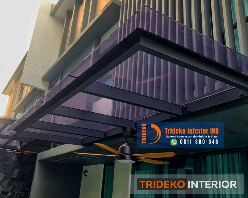 Pasang Atap Kaca : Cara, Keuntungan, dan Harganya atap kaca per meter 7 kanopi kaca tempered laminated