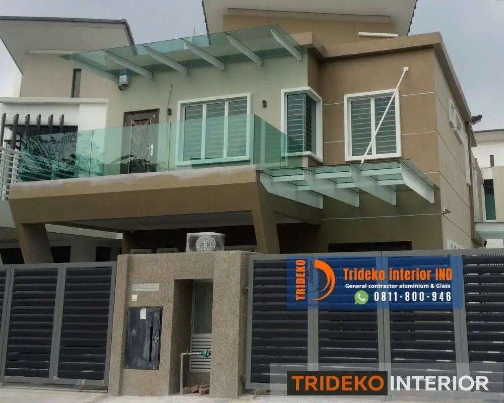 Pasang Atap Kaca : Cara, Keuntungan, dan Harganya atap kaca per meter 5 kanopi kaca tempered laminated